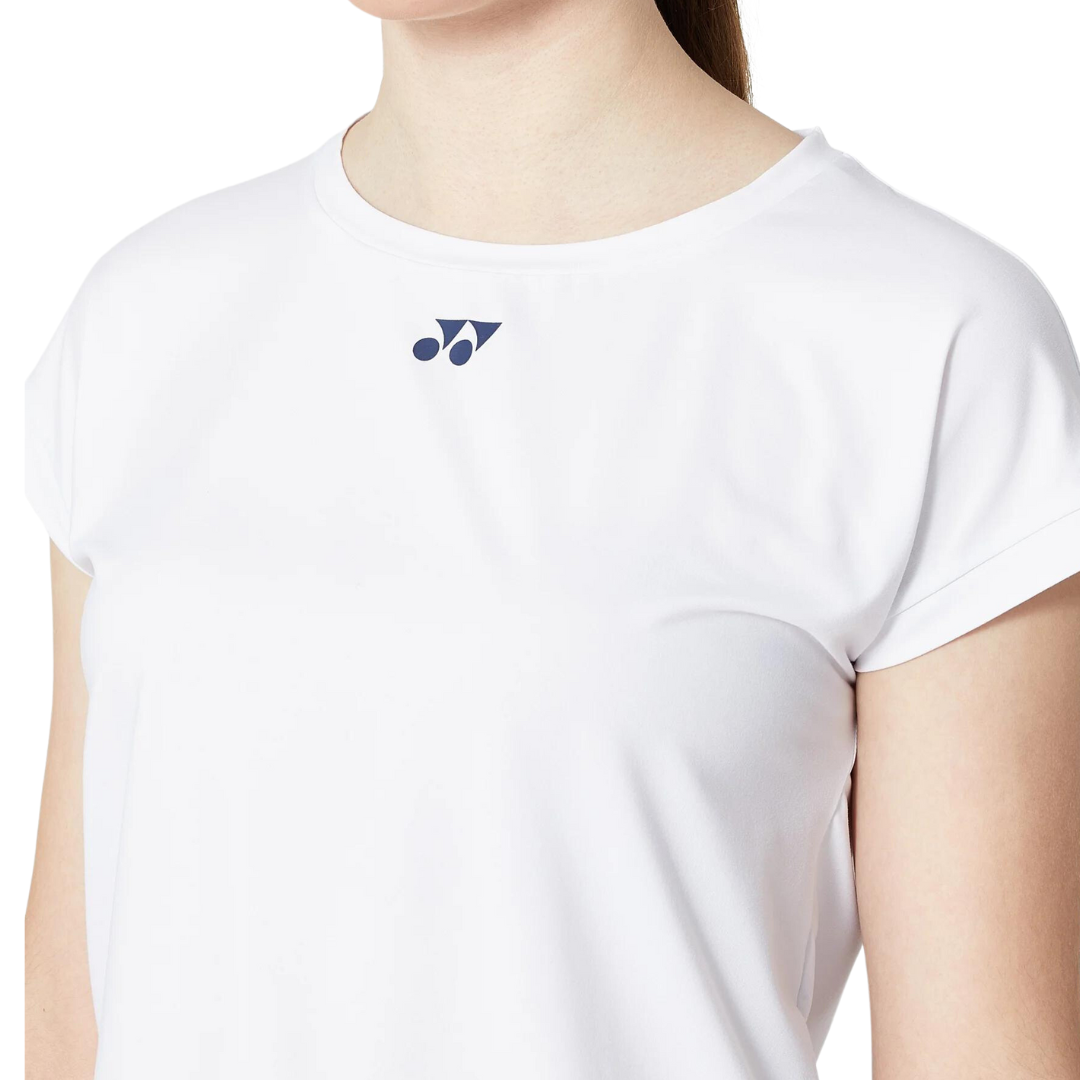 Yonex 2022 AO Tennis Womens Crew Neck Shirt - White