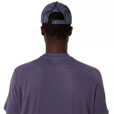 Asics Court SS Mens Tennis Top - Greyish Purple