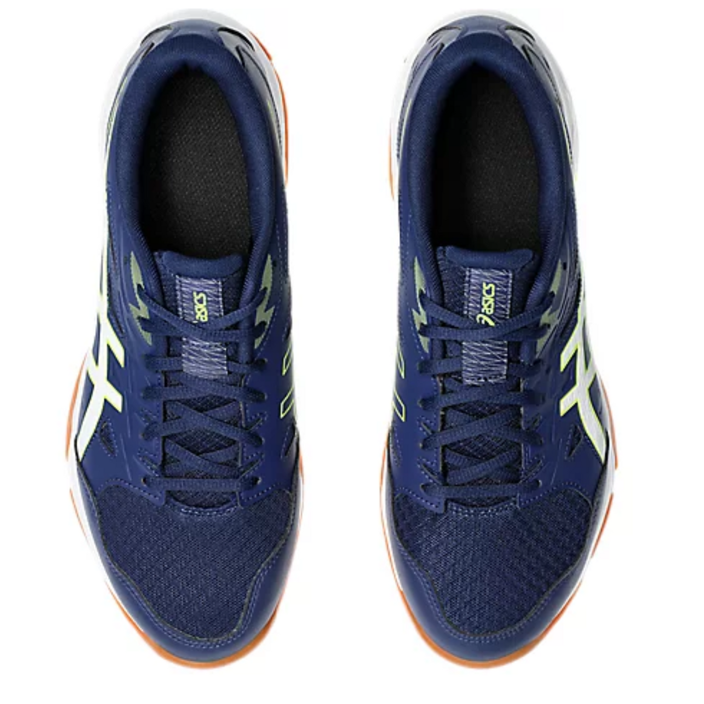 Asics Gel-Rocket 11 Men Tennis Shoes - Blue Expanse/Safety Yellow