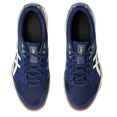 Asics Gel-Rocket 11 Men Tennis Shoes - Blue Expanse/Safety Yellow