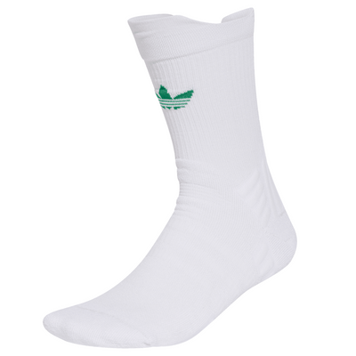 Adidas Ten Crew Sock - White/Green