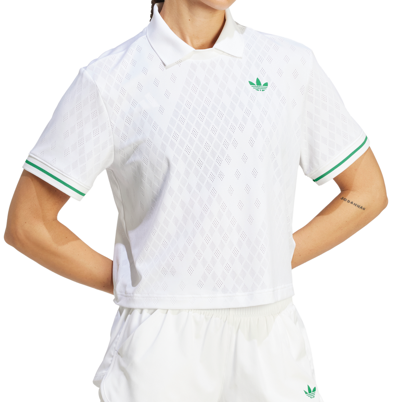 Adidas Tennis Pro Climacool Womens Polo Shirt - White