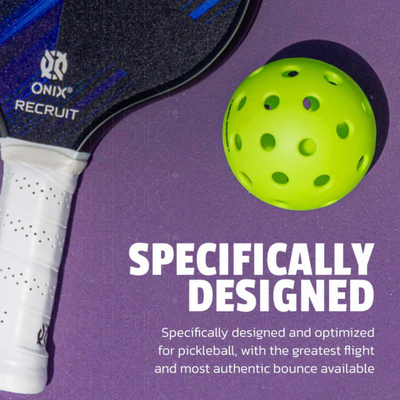 Onix Fuse G2 Outdoor Single Pickleball - Neon Green