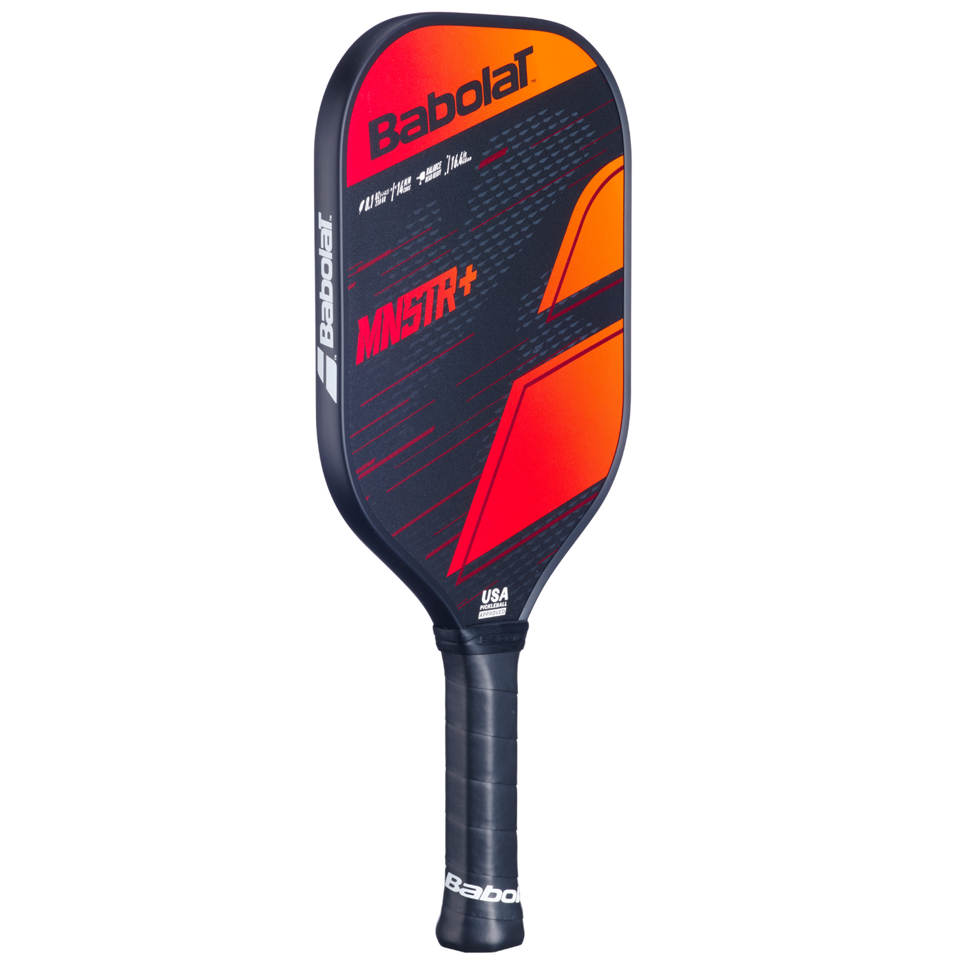 Babolat MNSTR+ Pickleball Paddle - Black/Red