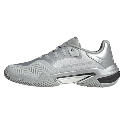 Adidas Barricade 13 Mens Tennis Shoes - Silver Metallic/Dash Grey