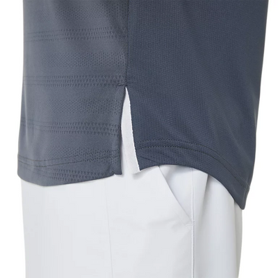 Asics Match Short Sleeved Men Top - Performance Black/Carrier Grey