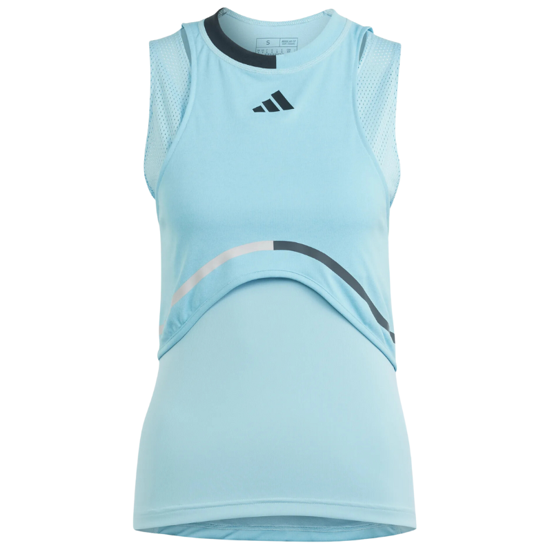 Adidas Women Match Tank Pro - Lucid Cyan