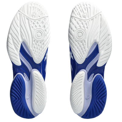 Asics Court FF 3 Novak Mens Tennis Shoes - Blue/Fresh Air