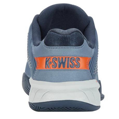 K Swiss Hypercourt Express 2 AC Mens Tennis Shoes - Winward Orion Blue / Scarlet Ibis