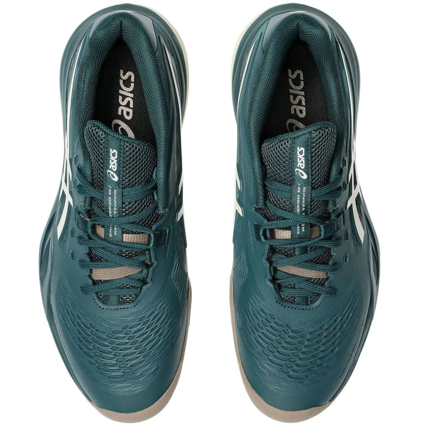 Asics Gel-Resolution X Clay Mens Tennis Shoes - Saxon Green / Birch