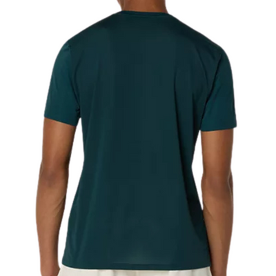Asics Match Seasonal Graphic Mens Tee - Saxon Green