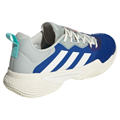 Adidas Barricade Mens Tennis Shoes - Team Royal Blue / Off White / Bright Red