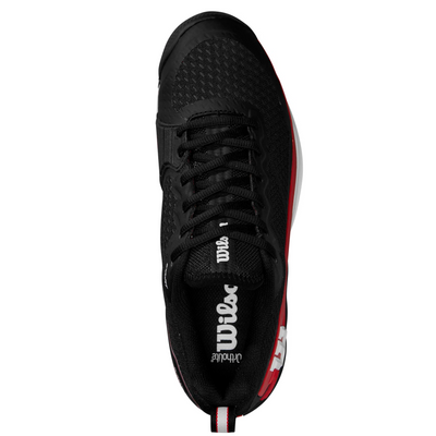 Wilson RUSH PRO 4.5 Mens Tennis Shoes - Black/Red/White