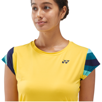 Yonex 2024 AO Tennis Womens Crew Neck - Soft Yellow