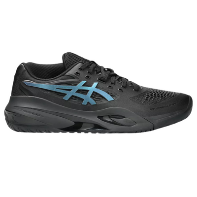 Asics Gel Resolution X Night Energy Hard Court Mens Tennis Shoes - Black/Prism Blue
