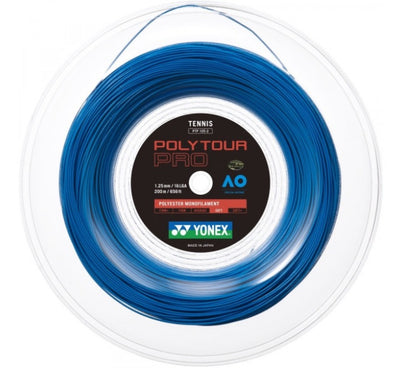 Yonex POLYTOUR Pro 1.25 200m String Reel - Blue