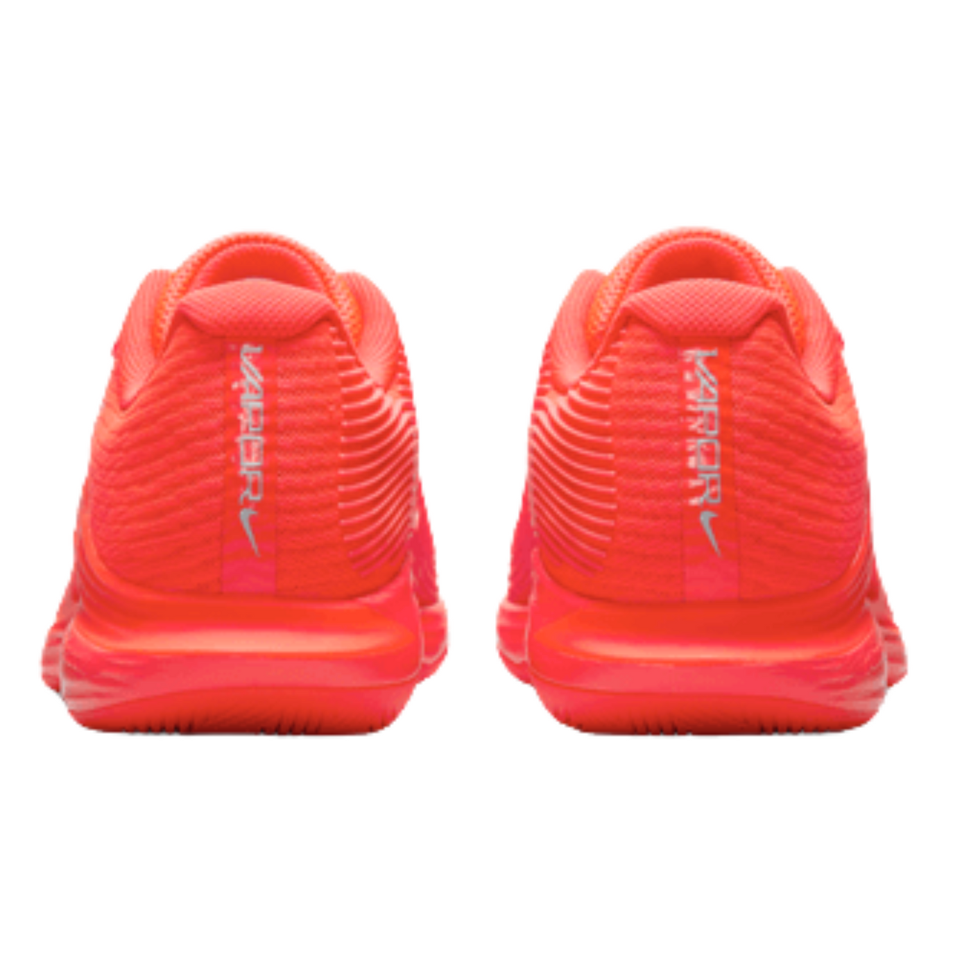 Nike Vapor 12 Premium Womens Hard Court Tennis Shoes - Bright Crimson/Metallic Silver