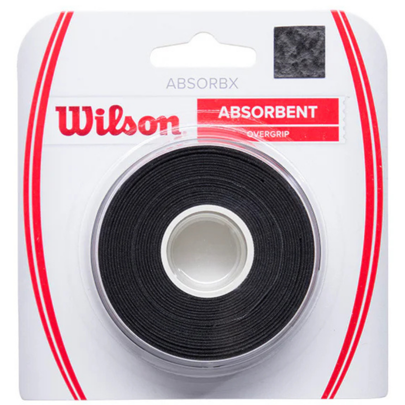 Wilson ABSORBX Overgrip 3 Pack - Black
