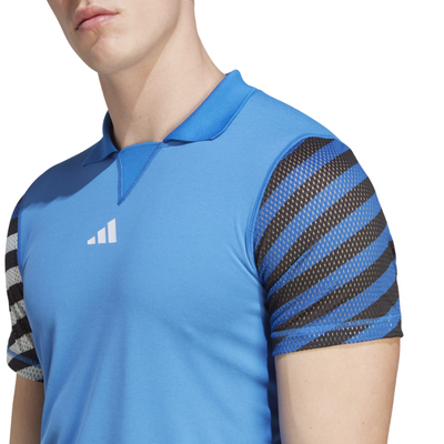 Adidas Men FreeLift Bright Royal Tennis Pro Polo Shirt
