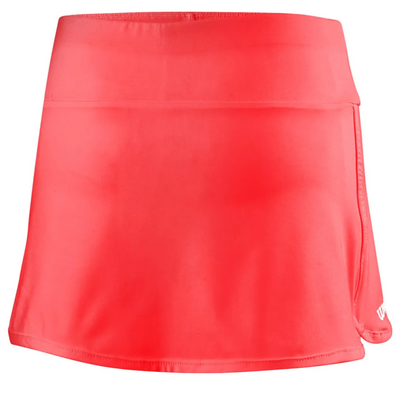 Wilson Girls Team II 11" Skirt- Fiery Coral