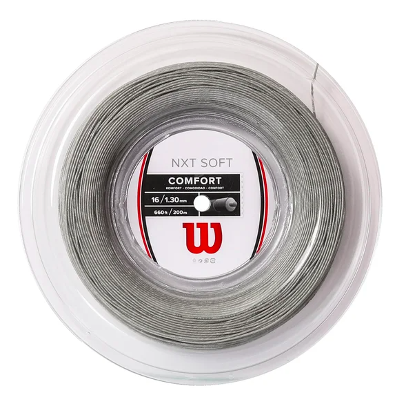 Wilson NXT Soft 1.30 200m String Reel - Silver