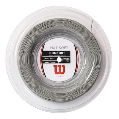 Wilson NXT Soft 1.30 200m String Reel - Silver