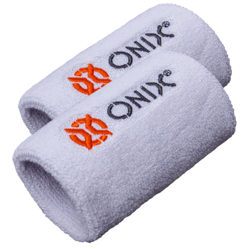 Onix Pickleball Sweat Wristbands - White