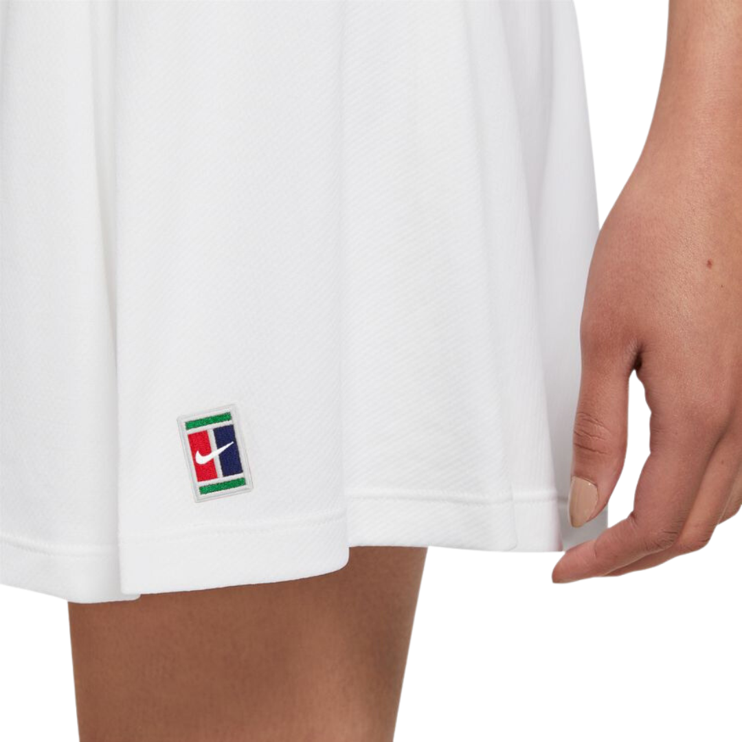 nike court white skirt