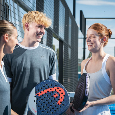 Head Vibe 2025_BL_RD Padel Racquet