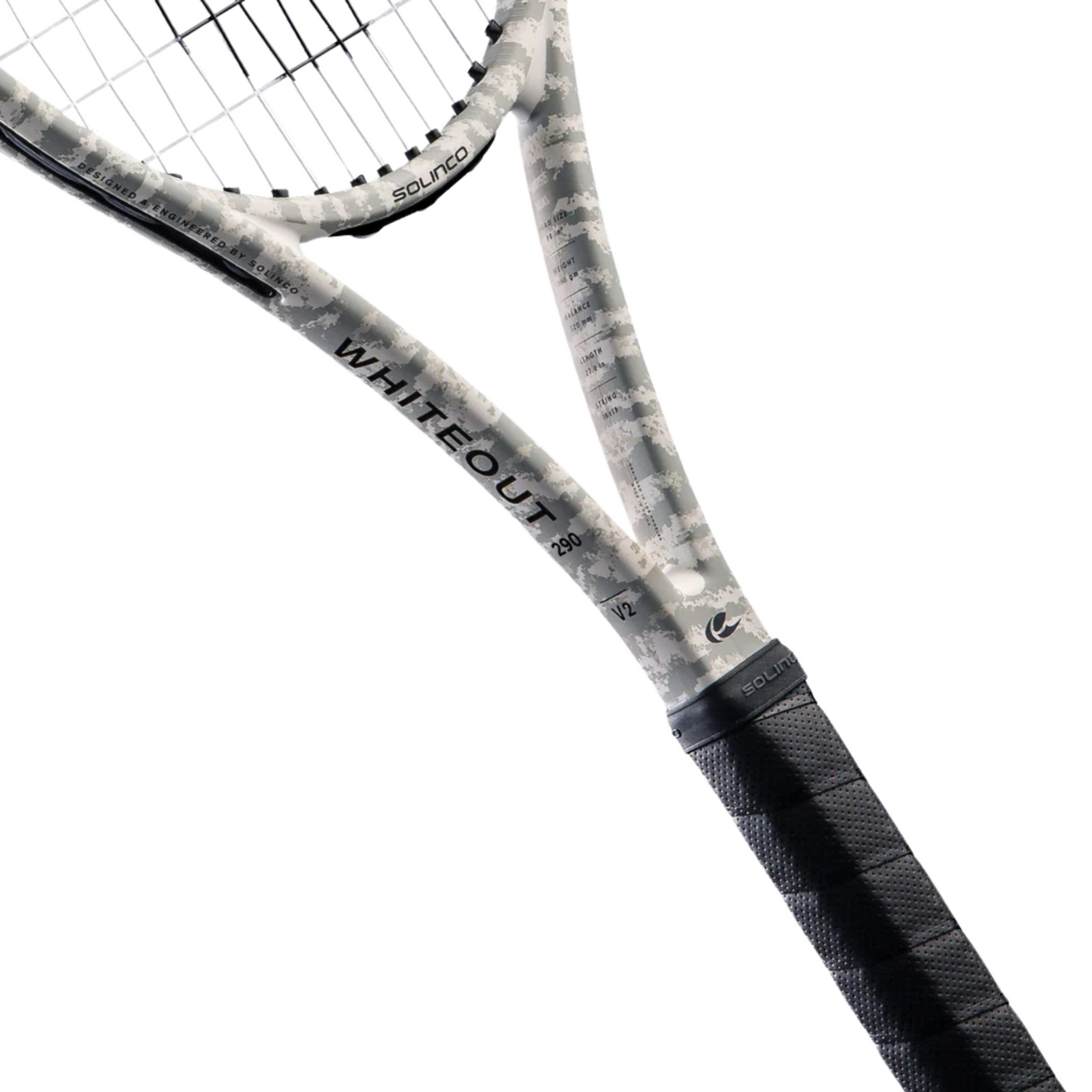 Solinco Whiteout V2 290 Tennis Racquet
