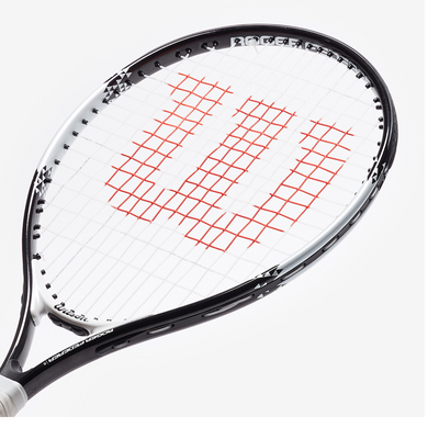 Wilson Roger Federer 19 Tennis Racquet - Black/White