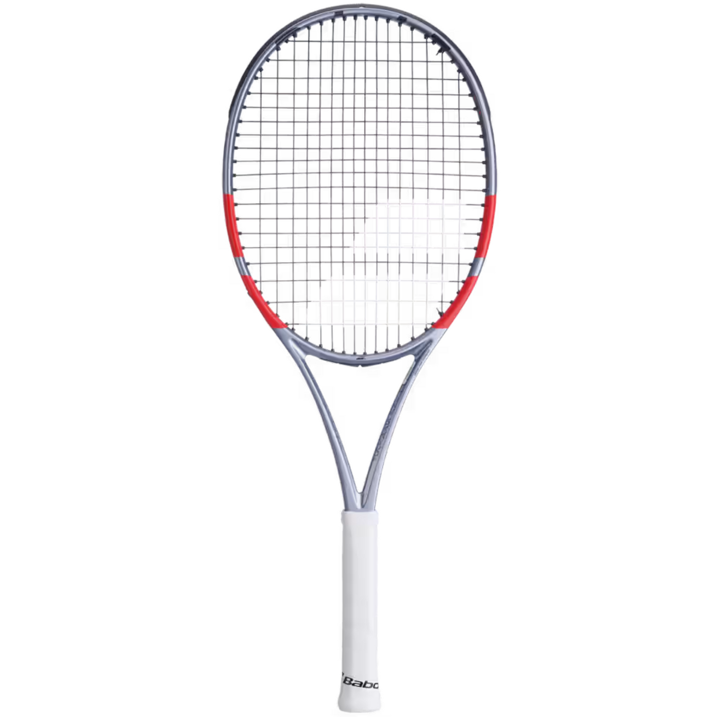 Babolat Pure Strike Junior 26 Tennis Racquet - Carbon Grey/Neon Red
