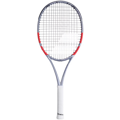Babolat Pure Strike Junior 26 Tennis Racquet - Carbon Grey/Neon Red