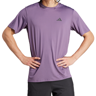 Adidas Purple Train Essentials Stretch Training T-Shirt