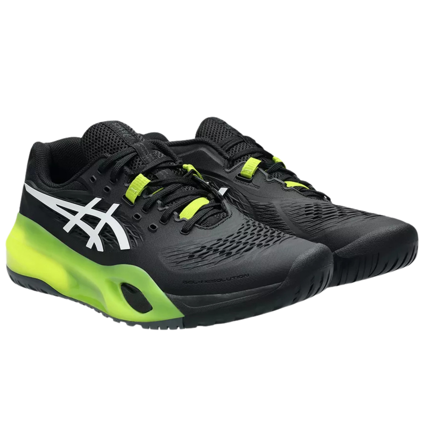 Asics Gel Resolution X Hard Court Mens Tennis Shoes - Black/White