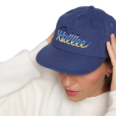 Rallee Twilight Baggy Soft Peak Tennis Cap - Navy