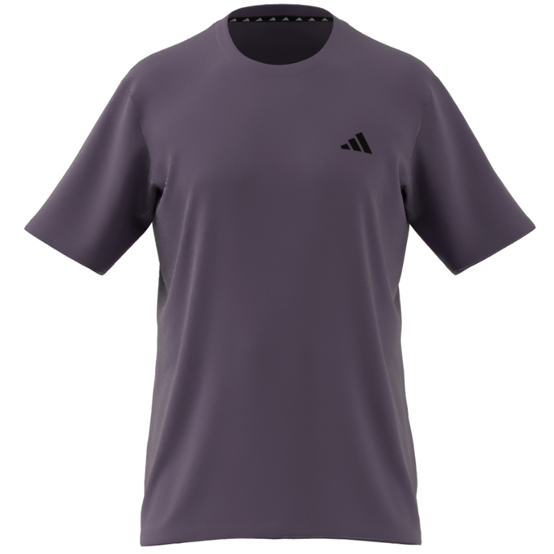 Adidas Purple Train Essentials Stretch Training T-Shirt