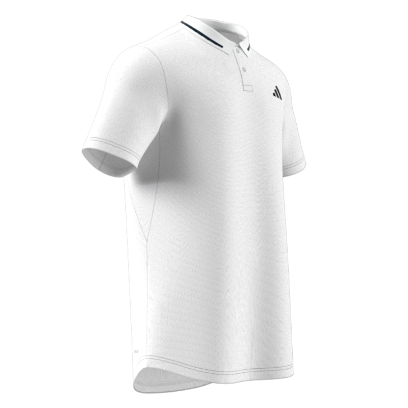 Adidas Club Tennis Piqué Polo Tennis Shirt - Black/White