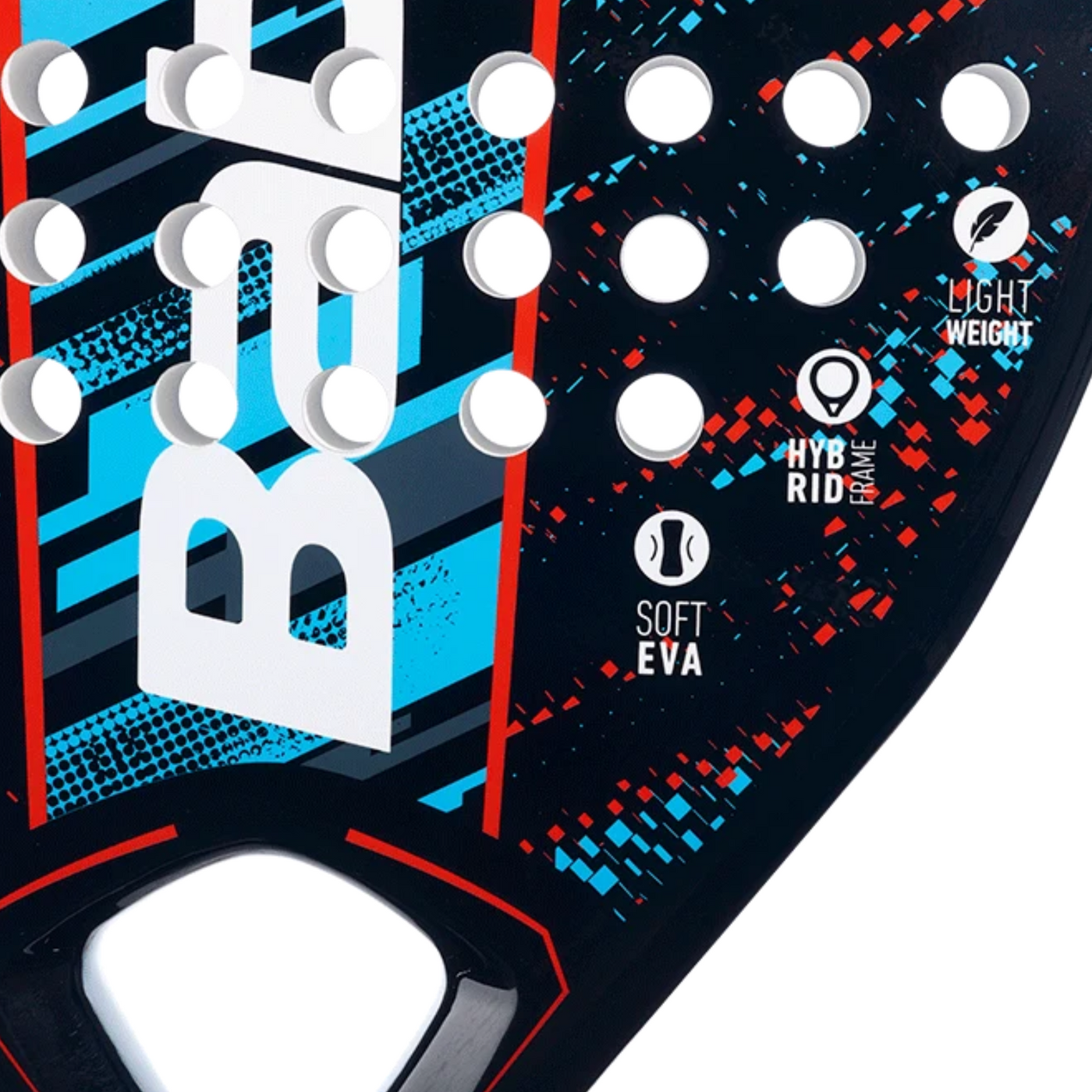 Babolat Reflex Padel Racquet - Black/Blue