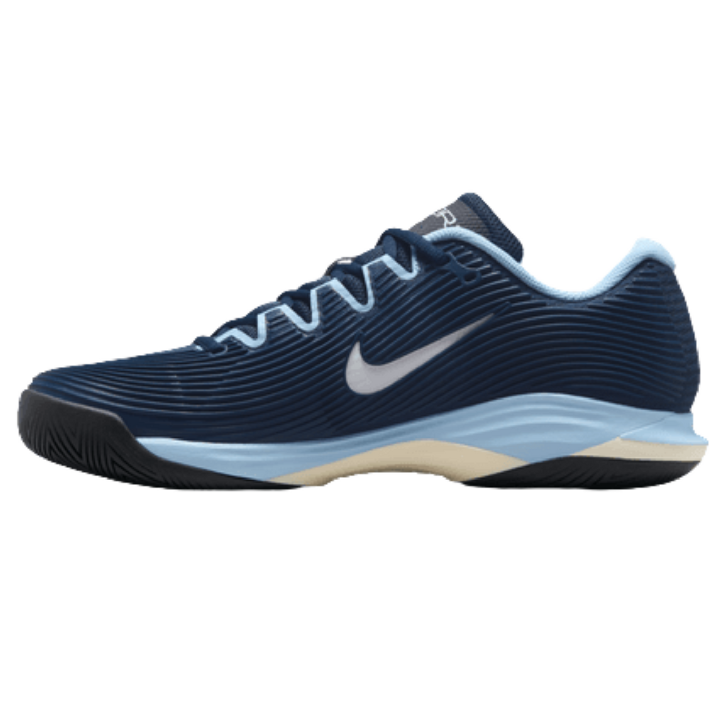 Nike Vapor 12 Mens Hard Court Tennis Shoes - Midnight Navy/White Psychic Blue/Black