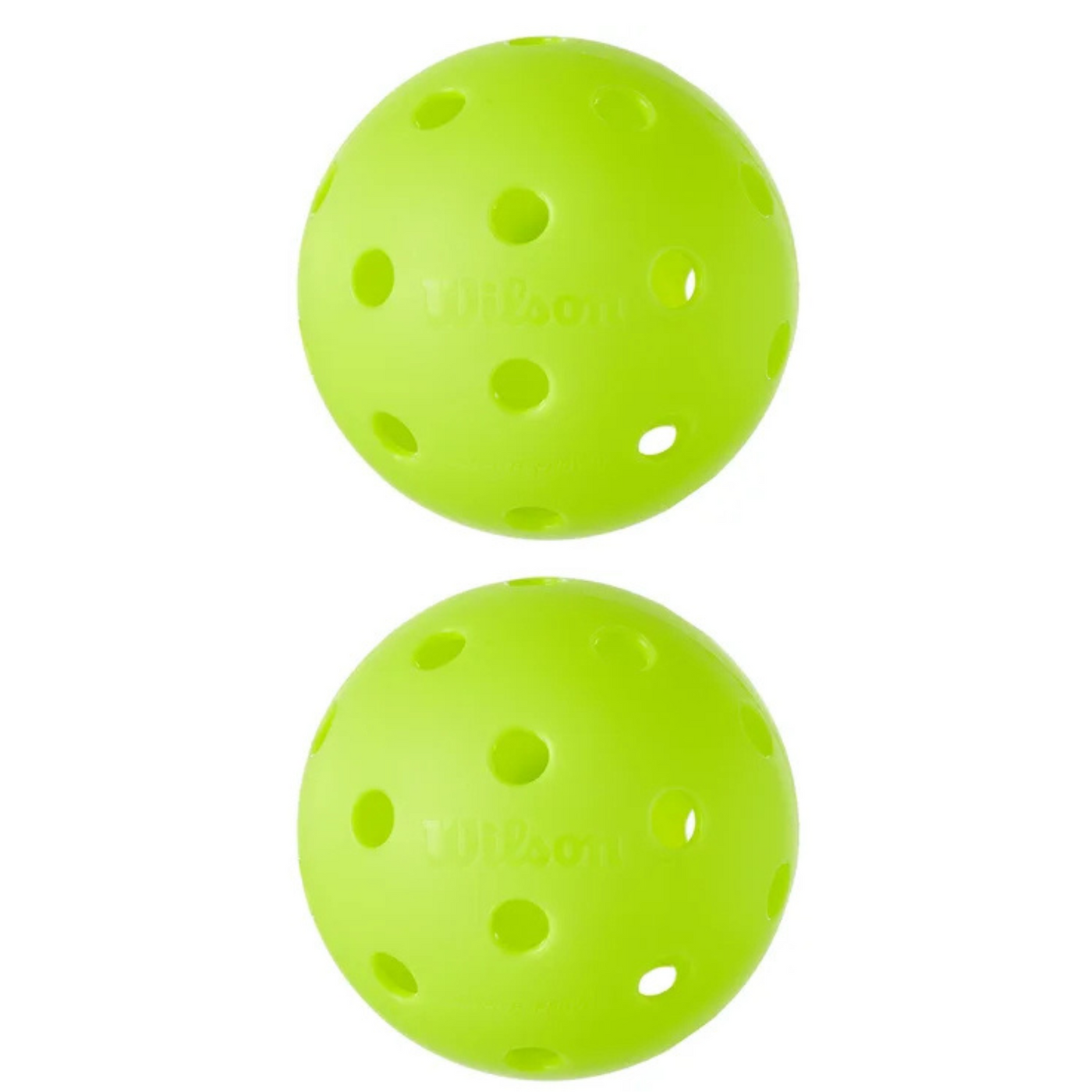 Wilson Tru 32 Indoor Pickleballs 48 Pack - Neon Yellow