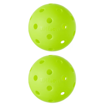 Wilson Tru 32 Indoor Pickleballs 48 Pack - Neon Yellow