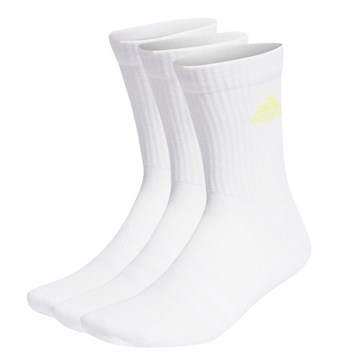 Adidas Cushioned Sportswear Crew Socks 3 Pair Packs - White