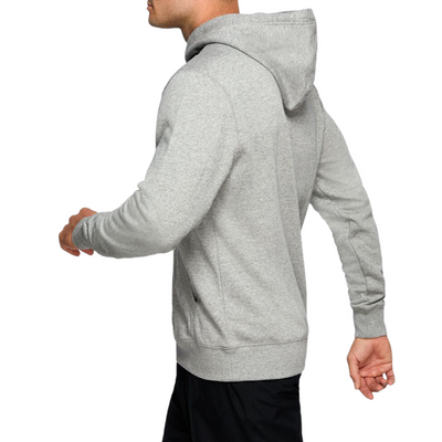 Asics Mens Fleece Hoodie - Heather Grey