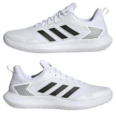 Adidas Defiant Speed Mens Tennis Shoes - White/Black/Silver