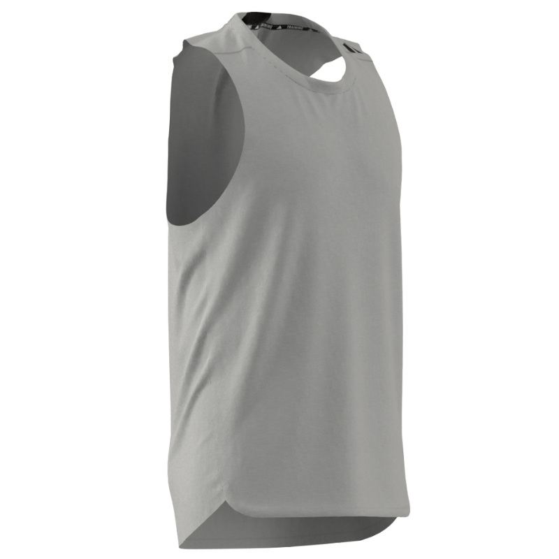 Adidas Training Workout Tank Men Tennis Top - Grey