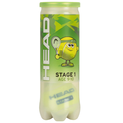 Head Stage 1 Green Tennis Balls Carton - 72 Ball