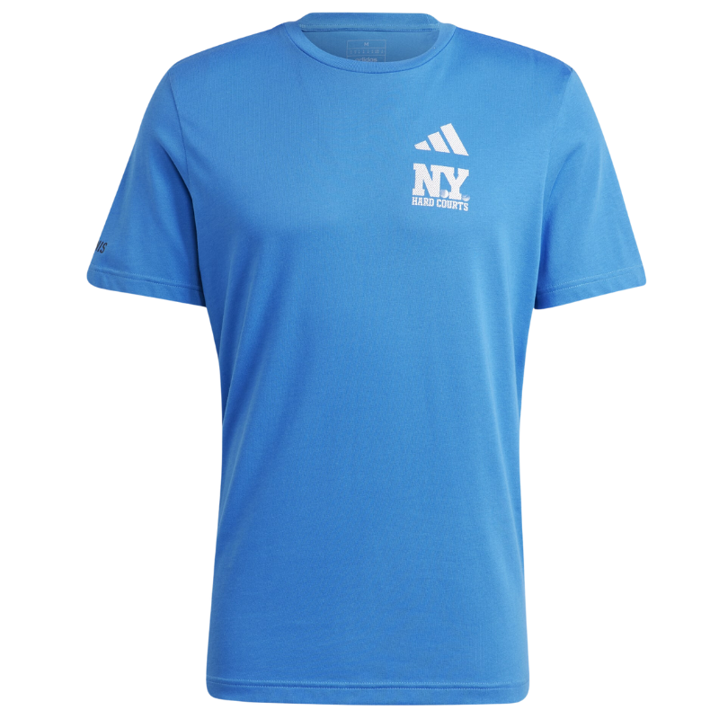 Adidas Aeroready NY Men Tennis T-Shirt - Bright Royal