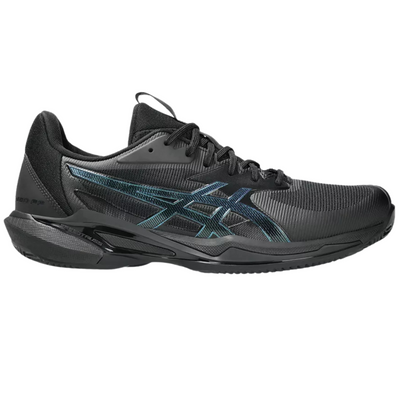 Asics Solution Speed FF 3 Clay Night Energy Herringbone Mens Tennis Shoes – Black/Prism Blue