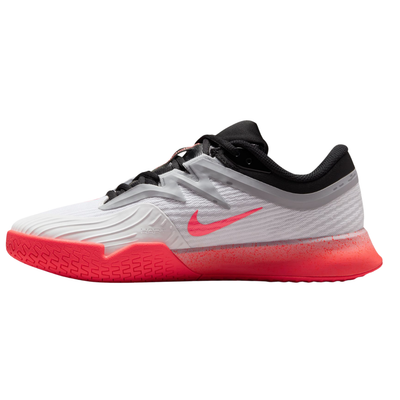 Nike Vapor Pro 3 Hard Court Womens Tennis Shoes - White/Hot Lava-Wolf Grey